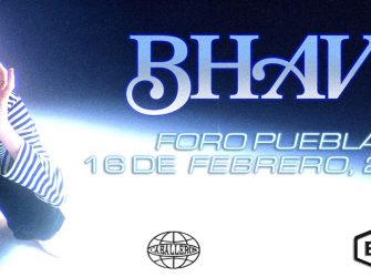 Bhavi concierto en Foro Puebla