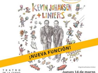 Kevin Johansen + Liners de regreso a CDMX