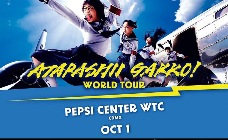 Atarashii Gakko! agenda cita con el Pepsi Center WTC
