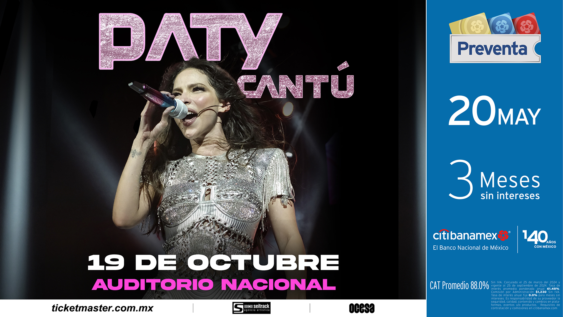 Paty Cantú Flyer