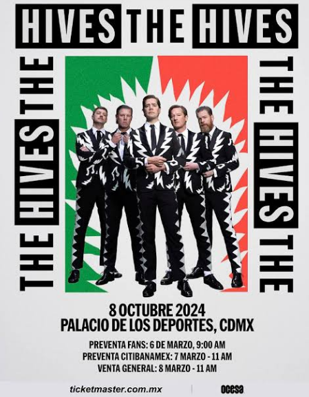 The Hives regresa con la familia mexicana