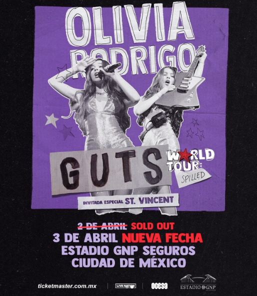 Olivia Rodrigo Estadio GNP