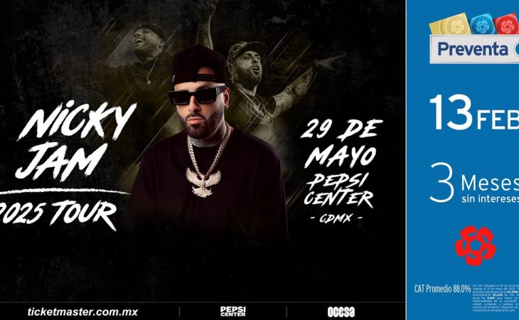 Nicky Jam, la leyenda regresa a México. 