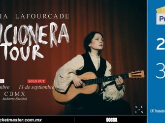 Natalia Lafourcade amenizara con tradición y una dulce voz el Auditorio Nacional.
