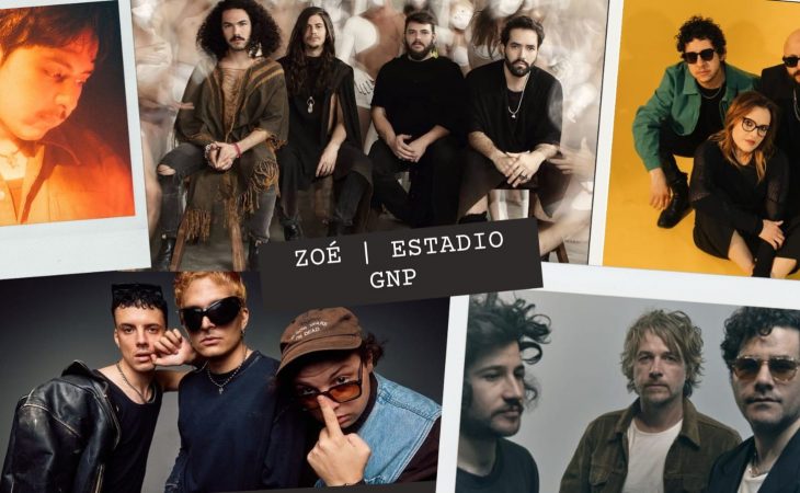 Zoé y sus invitados de lujo rumbo a los Estadio GNP. 