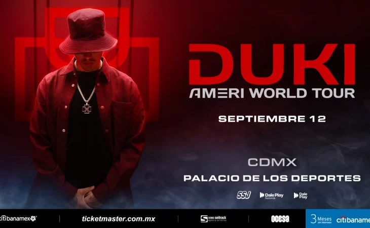 Duki encenderá el Palacio de los Deportes 