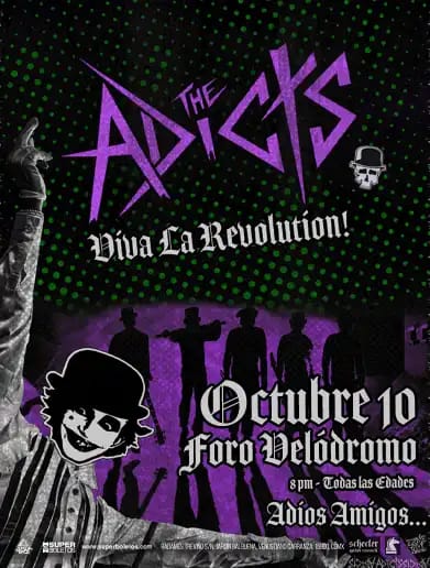 The Adicts en Foro Velódromo
