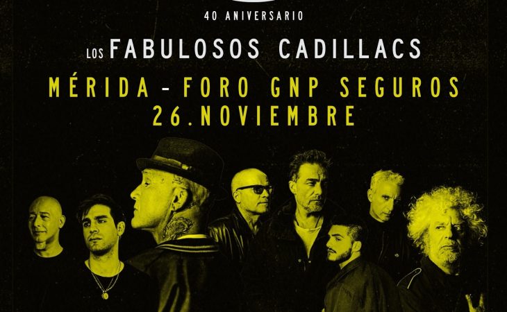 Los Fabulosos Cadillacs celebran 40 años en Mérida