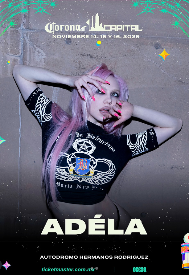 Adéla en el Corona Capital 2025