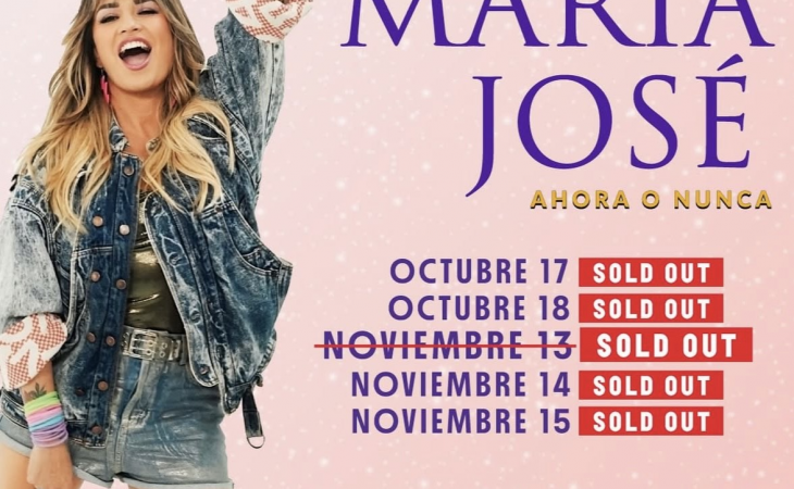 María José regresa al Auditorio Nacional