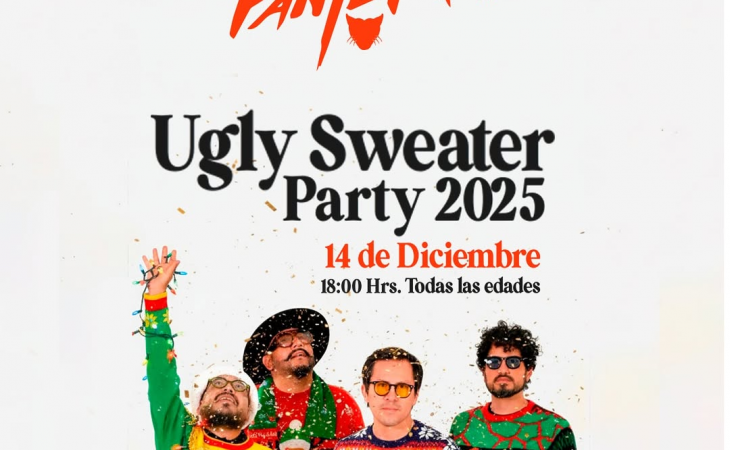 Comisario Pantera arma su “Ugly Sweater Party con el Indie