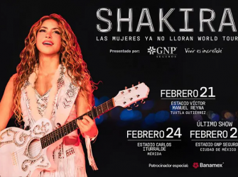Shakira regresa a México
