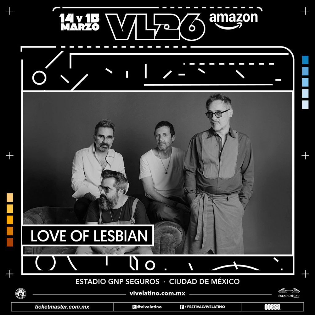 Vive Latino 2026 con Love Of Lesbian