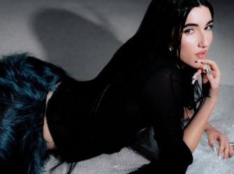 Judeline en camino a México con Bodhiria