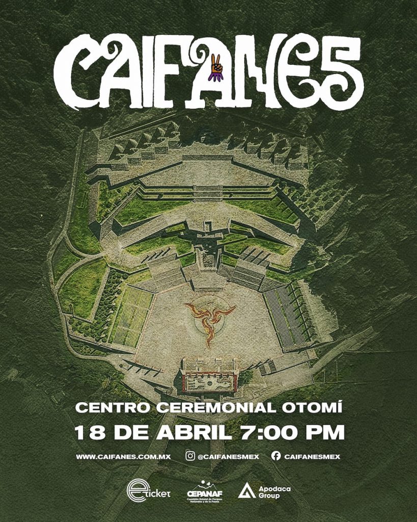 Caifanes domina el Centro Ceremonial Otomí 