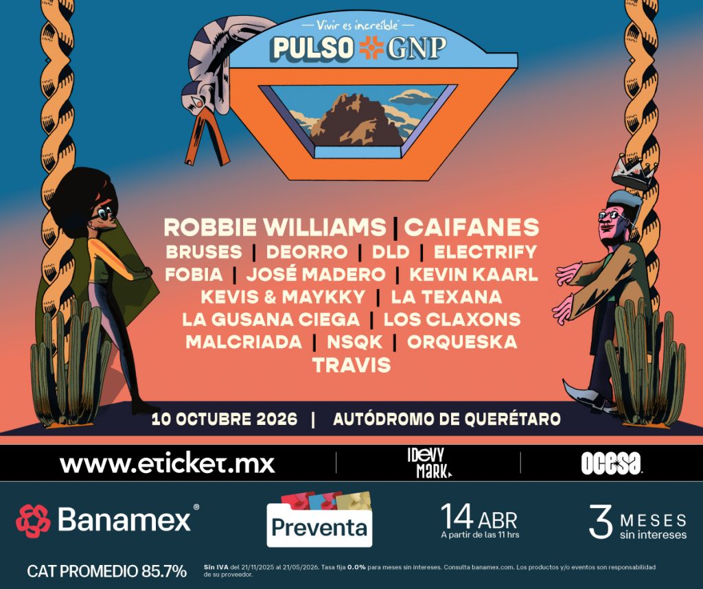 Robbie Williams y Caifanes en el Pulso GNP