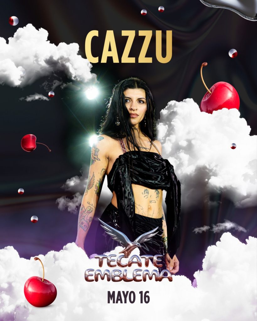 Cazzu en el Tecate Emblema