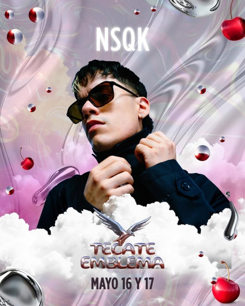 Tecate Emblema con NSQK