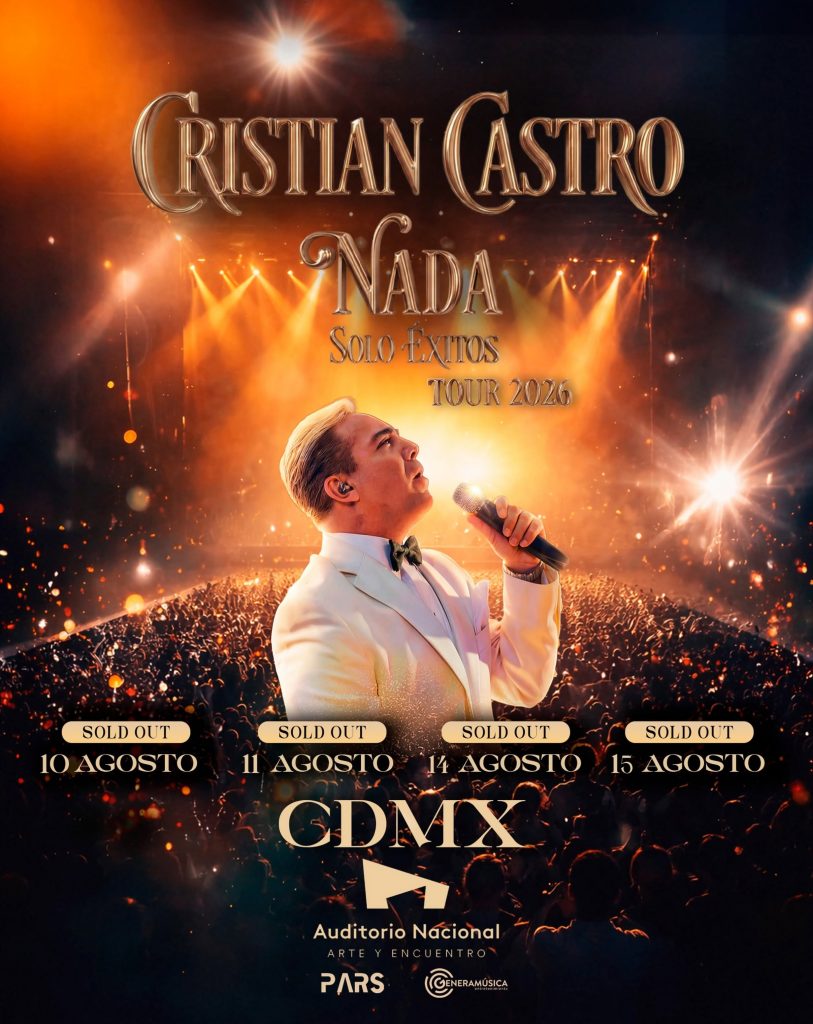 Cristian Castro en el Auditorio Nacional